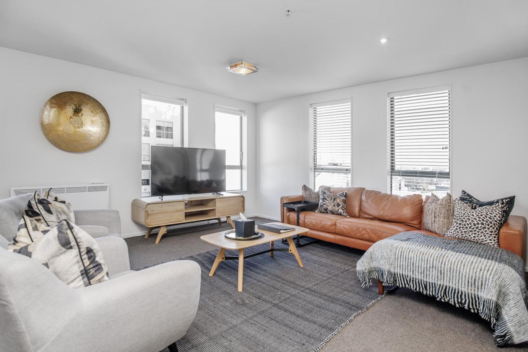 Cathedral Junction Apartments Christchurch Bagian luar foto